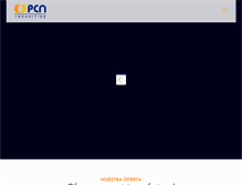 Tablet Screenshot of pcn.com.mx